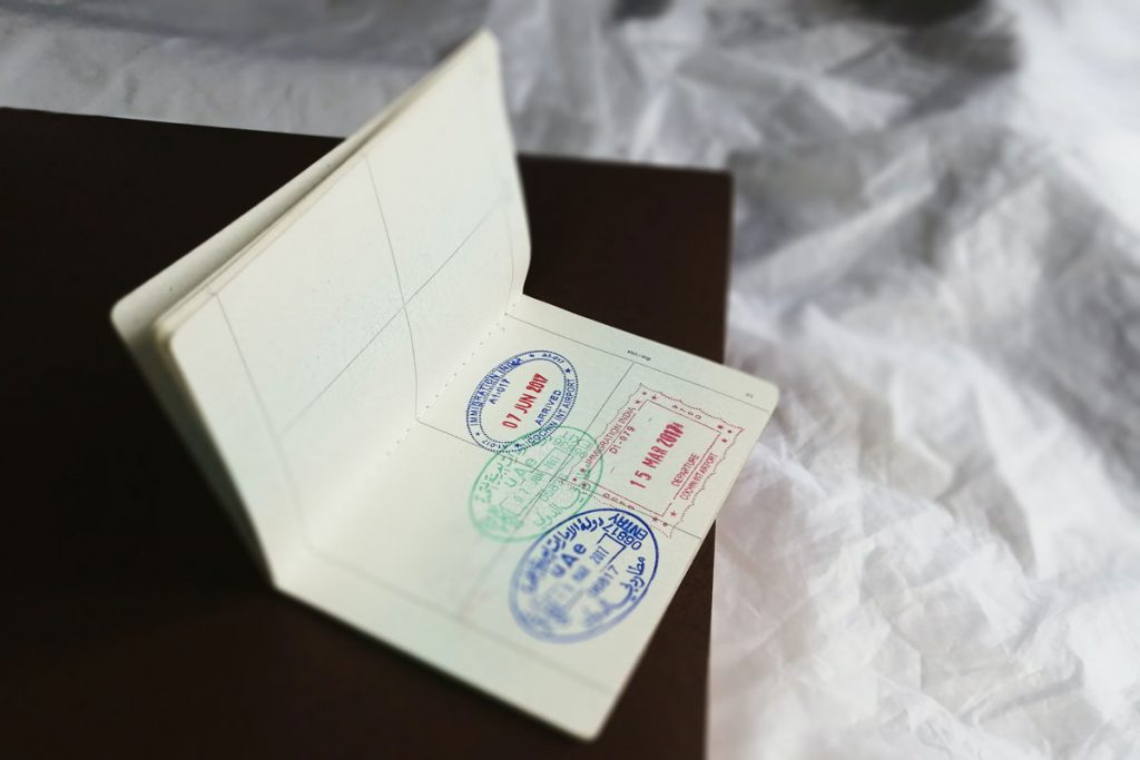 get your passport stamped