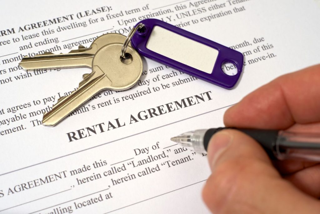 tenant subleases a rented property